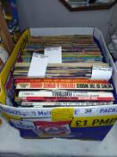 A quantity of football related items magazines - approximately 24 Shot magazines (mid 80's),