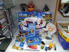 A large selection of Disney Club Penguin