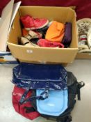 A quantity of shoes & bags etc.