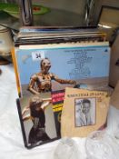 A quantity of records including Elvis & Glen Miller etc.