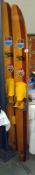 A pair of Kangaroo combo water ski's (collect only)