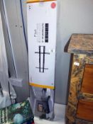 A boxed flat tv wall mount