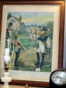 A military picture call 'No retreat'