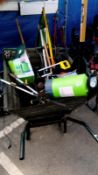 A wheelbarrow & quantity of garden/work tools etc. Collect Only.