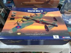 A boxed Corgi Avro Lancaster 1:72 AA32604