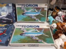 2 boxed Hasegawa planes 1:72 scale, JS-147:2000