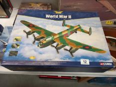 A boxed Corgi Avro Lancaster 1:72 scale AA32605