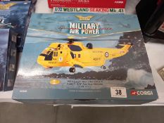 A boxed Corgi Sea King AA33404