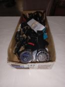 A quantity of wristwatches including Daniel Hechter