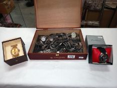 A quantity of gents Quartz wristwatches