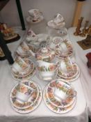 A Paragon, Country Lane tea set etc
