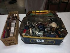 A quantity of wristwatches and straps