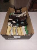 A mixed lot of ceramic knife rests