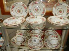 A mid 20th century Royal Grafton tea set and fruit set.