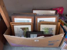 A varied selection of used picture frames COLLECT ONLY