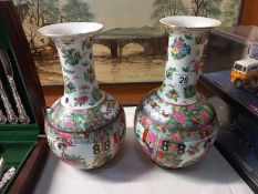 A pair of Chinese vases.