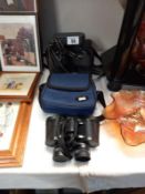 2 sets of binoculars including Chinon RB & Miranda 8x30