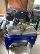 An Elektra Beckum KGT 501 multicut saw flips over to turn into a circular ripsaw Collect Only.