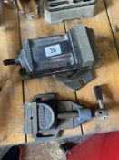 2 Adjustable drill vices. Collect Only.