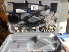 A Dremel cordless drill set. Collect Only.