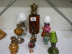 A selection of small oil lamps.