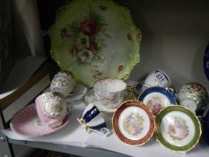 A good lot of assorted tea cups and saucers.