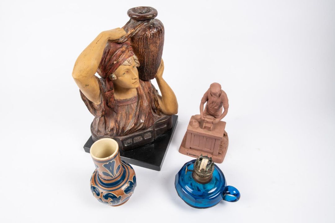 25+ items of pottery, etc. 10x 19th Century perserve pots with advertising including; Cream from - Image 2 of 2