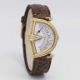 A GENTLEMAN'S 18K SOLID GOLD TOURNEAU ASYMMETRIC SECTORA RETROGRADE WRIST WATCH CIRCA 1990s - Image 4 of 7
