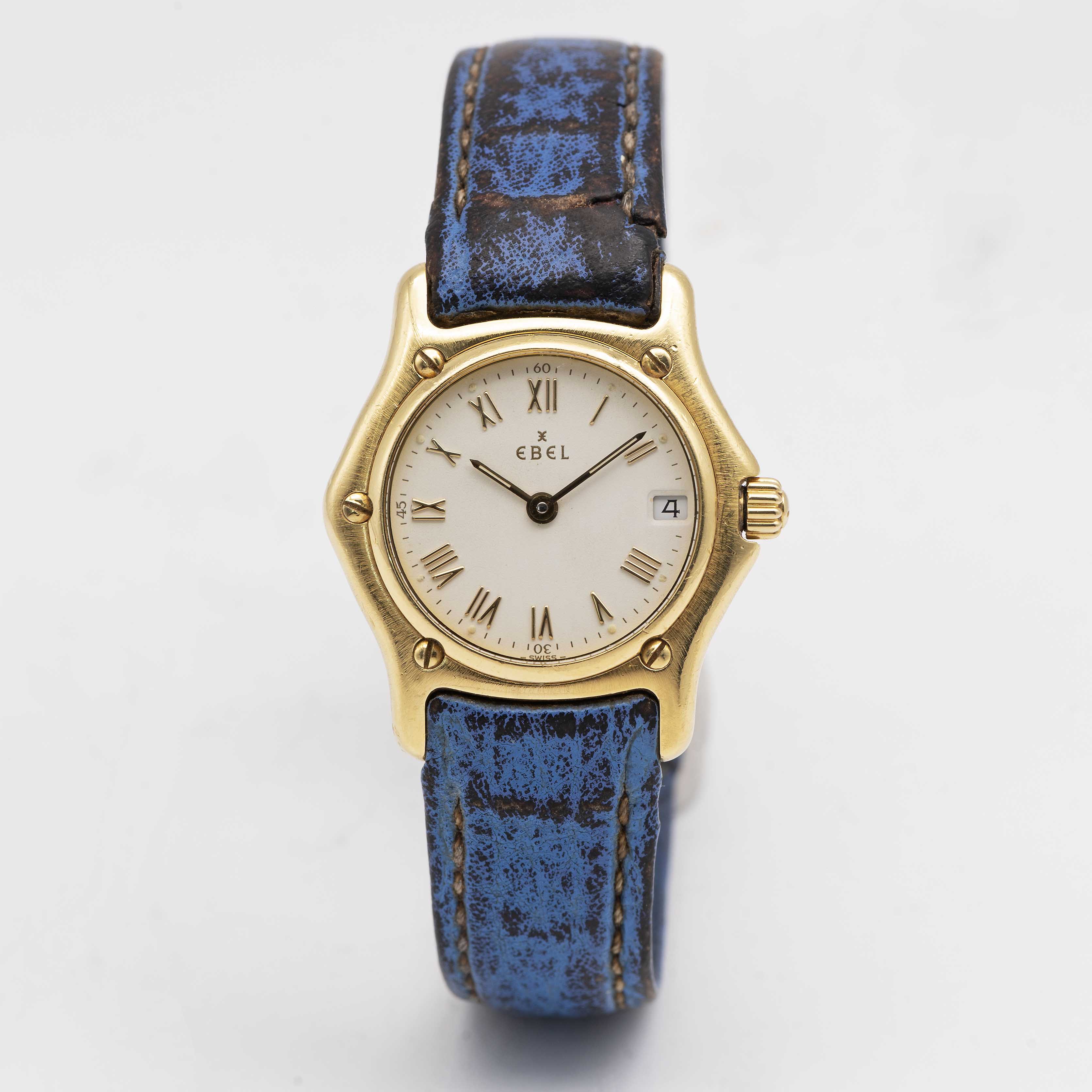A LADIES 18K SOLID GOLD EBEL 1911 WRIST WATCH CIRCA 1990s, REF. 888901 Movement: Quartz, signed - Image 2 of 10