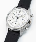 A RARE GENTLEMAN'S STAINLESS STEEL GIRARD PERREGAUX 