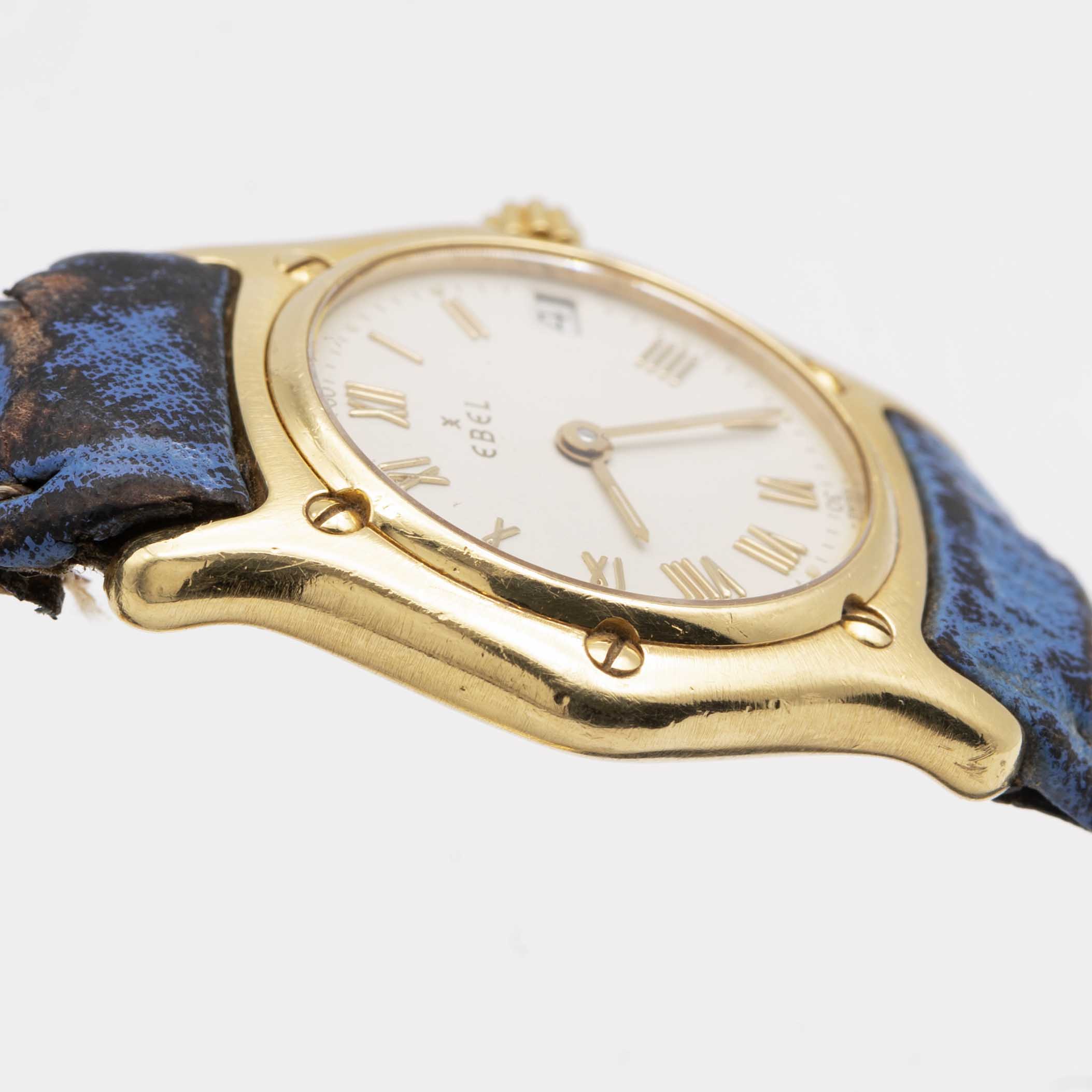 A LADIES 18K SOLID GOLD EBEL 1911 WRIST WATCH CIRCA 1990s, REF. 888901 Movement: Quartz, signed - Image 10 of 10