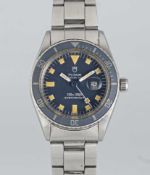 A LADIES STAINLESS STEEL ROLEX TUDOR PRINCESS DATE 