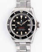 A VERY RARE GENTLEMAN'S STAINLESS STEEL ROLEX OYSTER PERPETUAL SEA DWELLER 