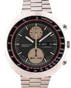 A GENTLEMAN'S STAINLESS STEEL SEIKO 