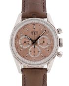 A RARE GENTLEMAN'S STAINLESS STEEL HEUER CARRERA CHRONOGRAPH WRIST WATCH CIRCA 2000, REF. CS3112