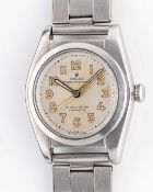A RARE GENTLEMAN'S STAINLESS STEEL ROLEX OYSTER PERPETUAL CHRONOMETER 