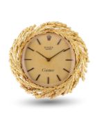 A RARE SOLID GOLD ROLEX BROACH WATCH CIRCA 1970s, ORIGINALLY RETAILED BY CARTIER WITH CO-SIGNED