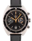 A GENTLEMAN'S STAINLESS STEEL HEUER AUTAVIA 