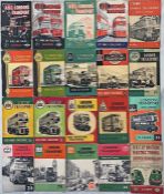 Quantity (20) of IAN ALLAN ABC BOOKLETS dated from 1948-1962. All bar one are London Transport and