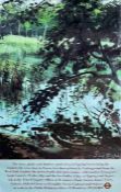 1974 London Transport double-royal POSTER 'Country Walks' by John Cooke (1929-2018). 