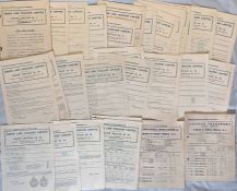 Unbroken run (67 issues) of the first TRAFFIC CIRCULARS (nos 1-67) issued by Green Line Coaches