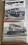 From the David Harvey Photographic Archive: a box of approx 900 b&w, postcard-size PHOTOGRAPHS of