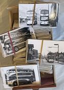 From the David Harvey Photographic Archive: a box of approx 800 b&w, postcard-size PHOTOGRAPHS of