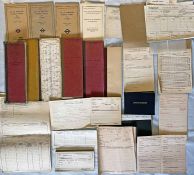 Quantity (30+ items) of 1930s onwards London Transport Bus & Tram Inspectors' items including TIME