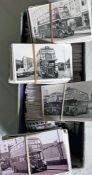 From the David Harvey Photographic Archive: a box of 1,200+ b&w, postcard-size PHOTOGRAPHS of London