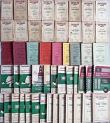 Large quantity (51) of 1940s-70s Portsmouth Area Joint Transport Services TIMETABLE & FARETABLE