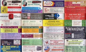 Large quantity (c80) of 1940s-70s (mostly 1960s) London Transport/London Country BUS INTERIOR