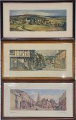 Selection (3) of glazed LANDSCAPE CARRIAGE PRINTS from the 1945-57 LNER/BR(E) series and