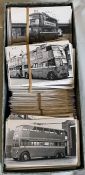 From the David Harvey Photographic Archive: a box of approx 1,100 b&w, postcard-size PHOTOGRAPHS