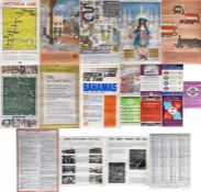 Quantity (19) of 1960s London Transport double-royal, double-crown etc POSTERS including 1962